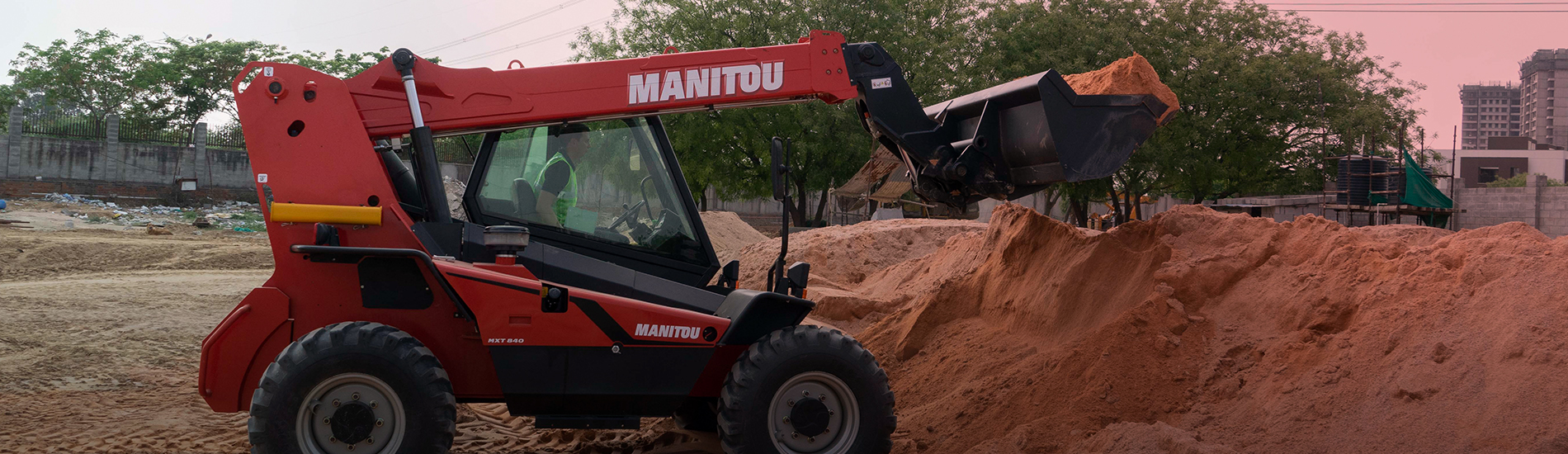 Погрузчики MXT - Manitou