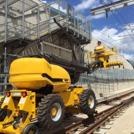 manitou machines aerial work platform 160 atj plus rail