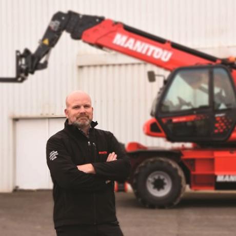 manitou machines rotating telehandlers services easy